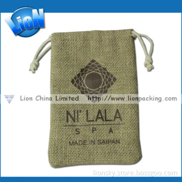 Promotional Drawstring Burlap Bag